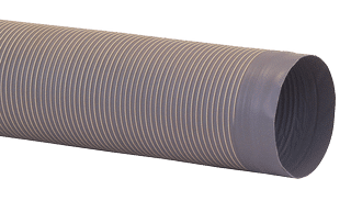 Grey flexible hose for air rooting