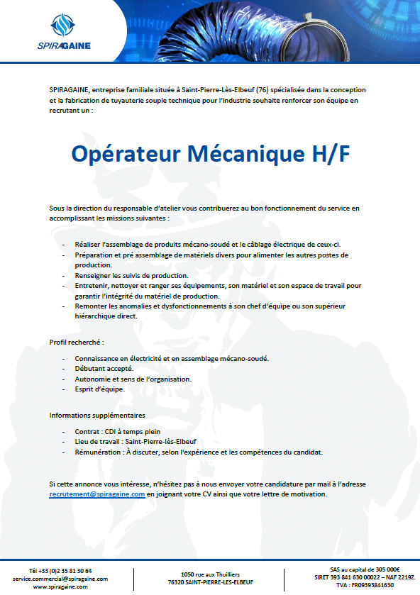 La miniature d'une offre d'emploi